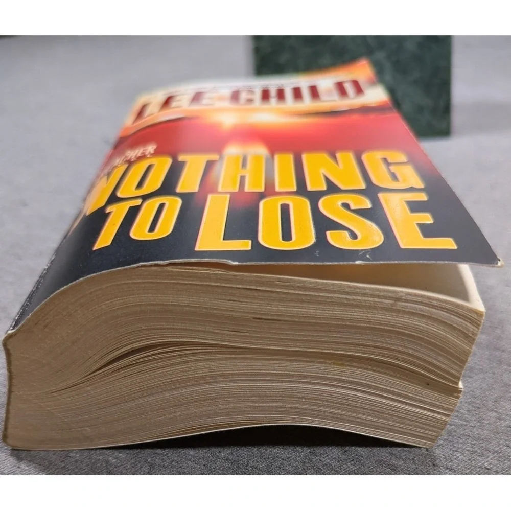 Early Dell PBs Lee‎ Child Bad Luck, Nothing To Lose, Gone Tomorrow. Jack Reacher
